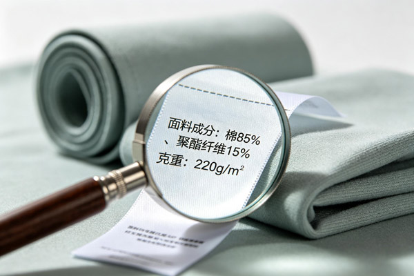 工作服面料怎么分辨好壞？教你看面料的幾個(gè)關(guān)鍵數(shù)字